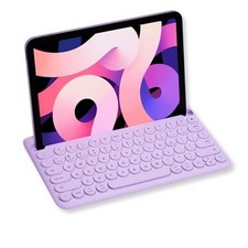 Small Wireless Bluetooth Keyboard for iPad mini/Air/Pro, iPhone, Purple