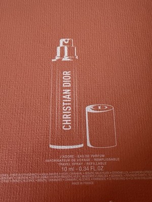 Dior J'adore Eau de Parfum 100ml 3.4oz + 10ml 0.34oz Travel Spray