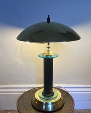 Table Lamp Art Deco Style Vintage 18” Tall Approx (cima?) 