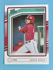 2024 Donruss #187 James Wood Rated Prospect Nationals RC