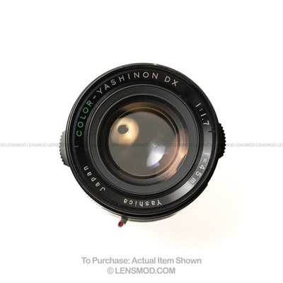 Yashica Electro 35 GTN Yashinon 45mm F1.7 Modified Lens for Sony E