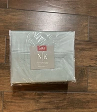 NIP Noble Excellence Gray Mist 100% Egyptian Cotton King Sheet Set 500TC 4pc