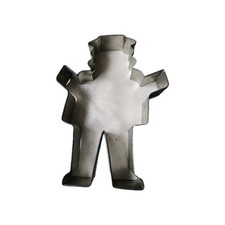 Antique Large TIN COOKIE CUTTER, MAN 9: