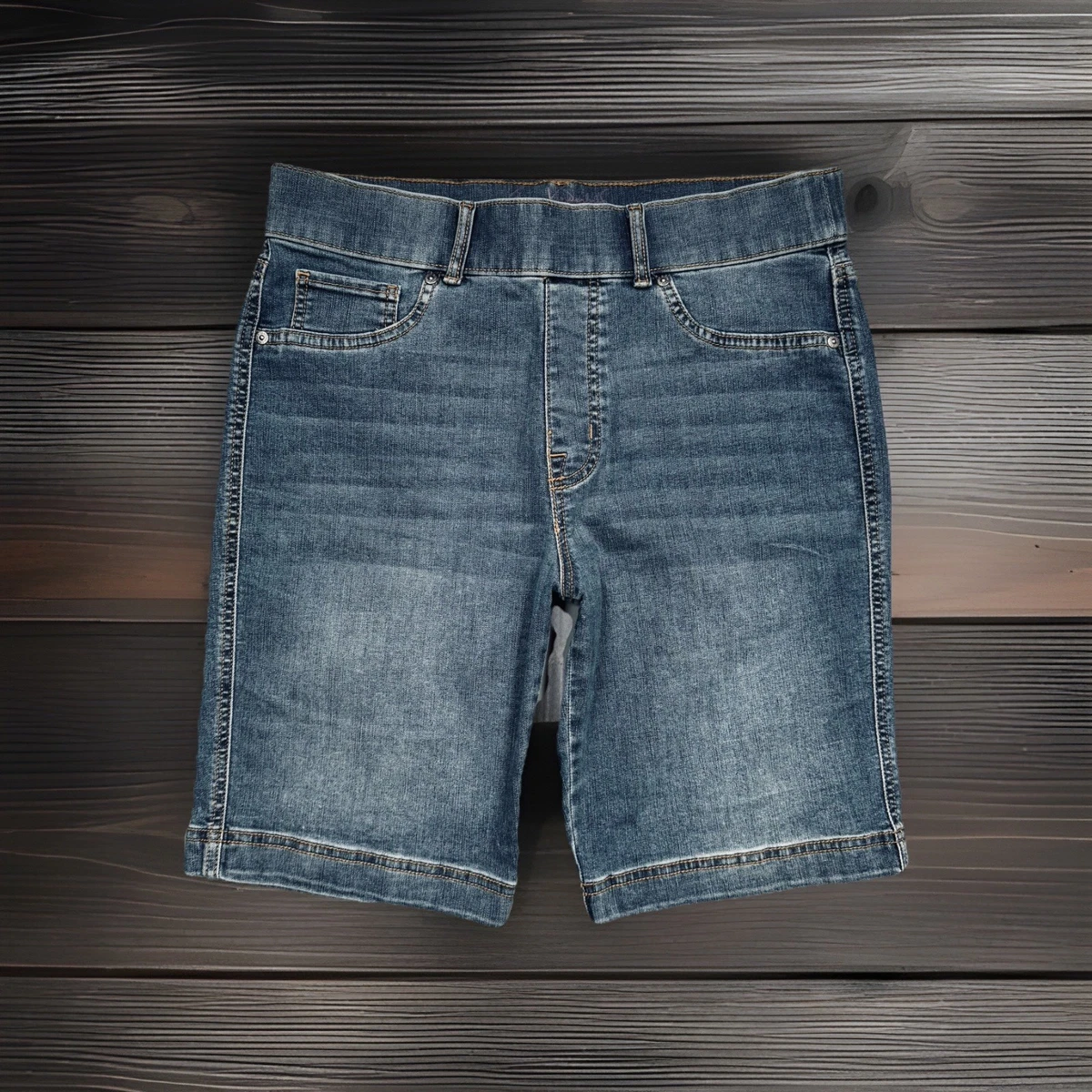 Short En Jean Pour Femme Gloria Vanderbilt - Taille 4, Coupe Ajustée, Jambe Fuselée - Neuf Avec étiquettes