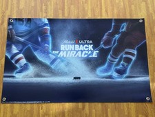Michelob Ultra Hockey Banner Run Back The Miracle Mancave Garage Sports Decor