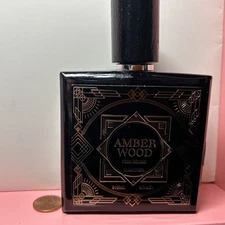 BELLEVUE PARFUMS Amber Wood pour homme EDP Spray 3.4oz NWOB