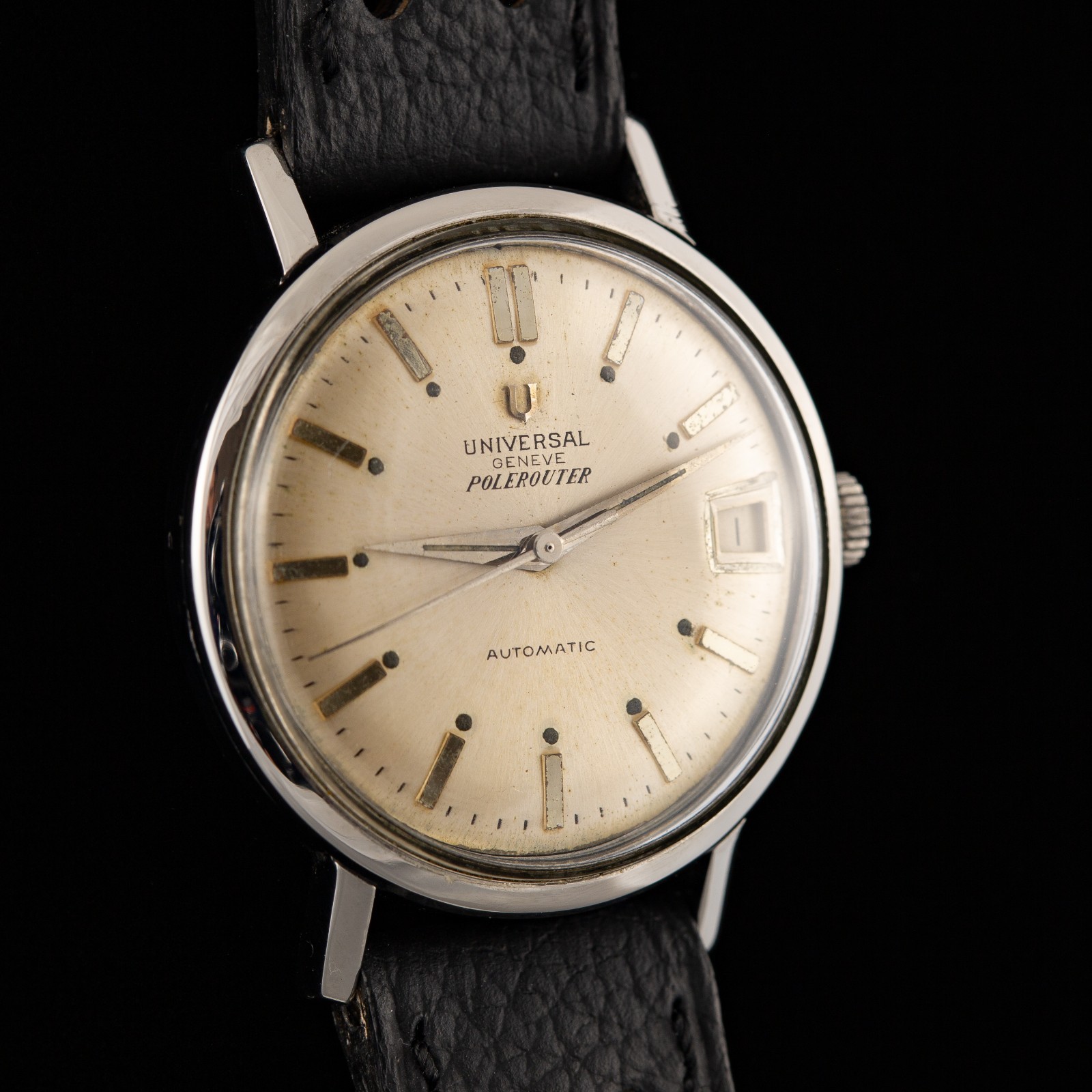 Universal Geneve Polerouter Date Automatic Microt… - image 3