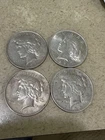 1922 1923 1924 1935 Peace Dollar Lot of 4