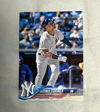 Topps 2018 Series 2 Gleyber Torres Rookie Card #699 New York Yankees. rookie card picture