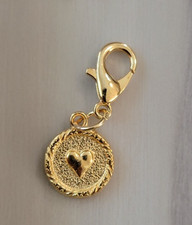 Heart  Charm  Zipper Decoration  Lobster Claw Clasp  Keychain