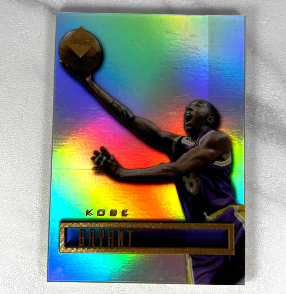 1998-99 Коби Брайант золото голографическая SP! - Collector's Edge Los Angeles Lakers HOF - Изображение 4 из 4