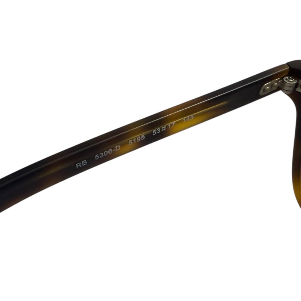 Ray-Ban Tortoiseshell Pattern Frame RB5306-D Glas… - image 5