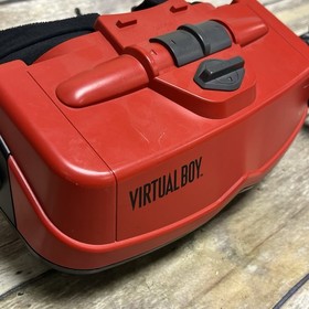 Nintendo Virtual Boy Console With Controller + Mario Tennis - Tested And Working
