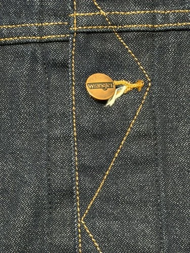 RARE Wrangler Diamond Cross Ranch Denim Jacket Limited Edition Western 124MJ XL image 7