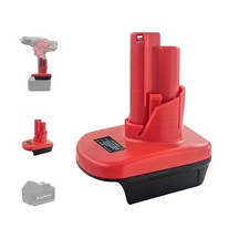 Convert Adapter for Milwaukee M18 Battery to 12V Cordless Tools, for M18 to M...
