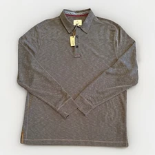 NWT True Grit Grey Long Sleeved Collared Shirt. Men’s XL . Soft breathable