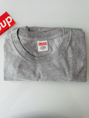 Supreme 20th Anniversary Box Logo Tee Heather Grey small 100 Supreme 20th Anniversary Box Logo Tee Heather Grey small 100