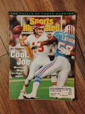Sports Illustrated January 24 1994 Kansas City Chiefs Joe Montana Tonya Harding