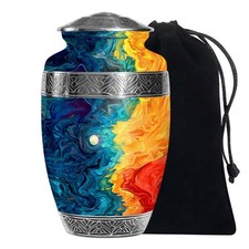 Radiant Cremation Urn for Human Ashes Adult Women Men, 10 Inch