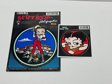 Betty Boop Holographix Decal Vinyl Stick On Sticker New Cartoon Art