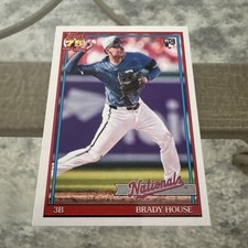 RARE 2026 Topps Series 1 #T91-41 BRADY HOUSE * Nationals *
