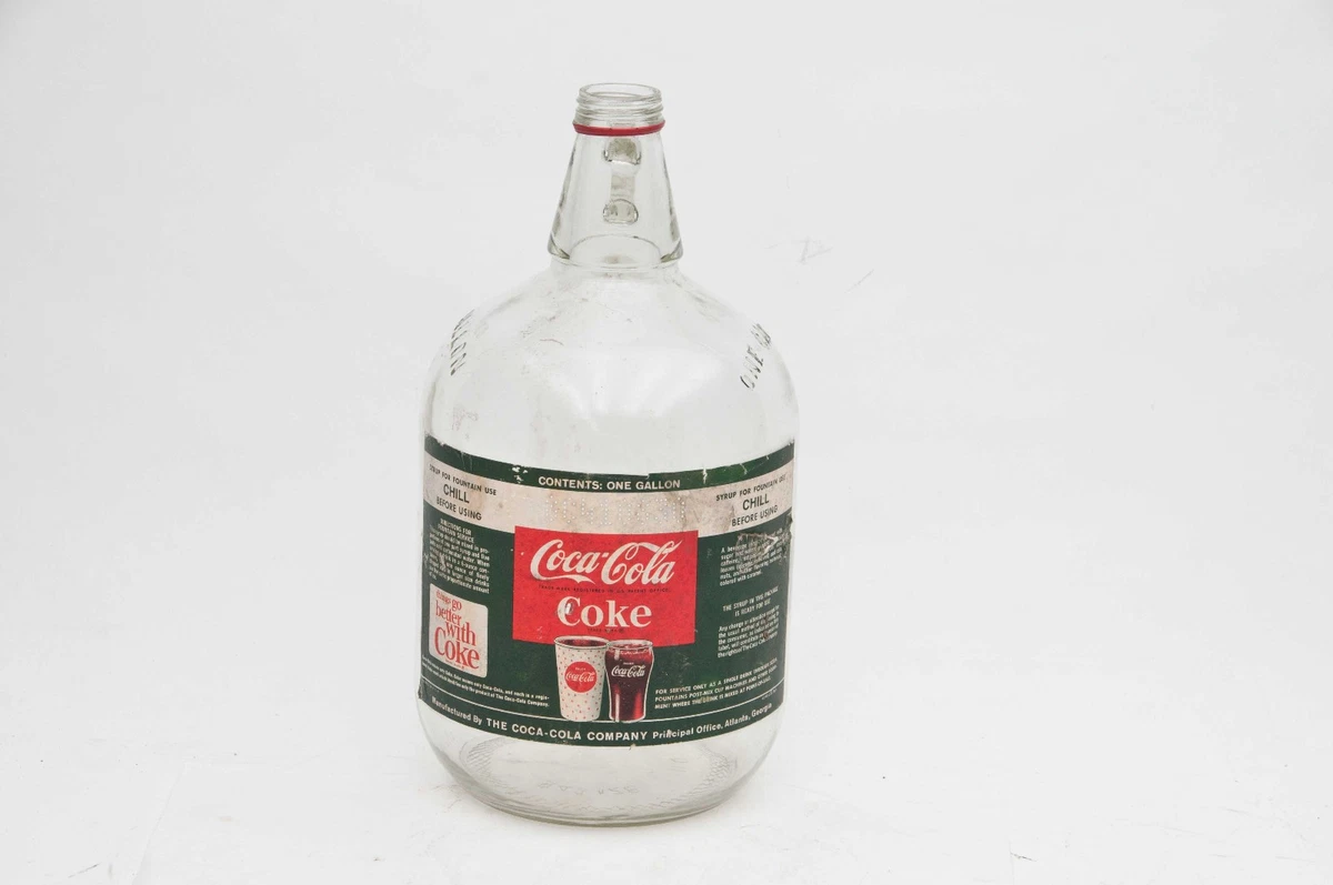 Coca-Cola ガラスボトル 1ガロン アンティーク Coca-Cola ガラスボトル 1ガロン アンティーク One Gallon Glass Jug