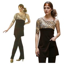 Animal Attraction Tunic Top/Dress  Tap Pants Adult Large Ballet Dance Costume