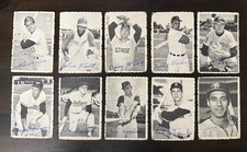 1969 Topps Baseball cards 1-10 raw