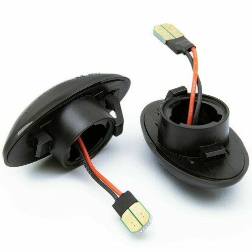 Mini R52 Cooper S JCW Cabrio, Indicatori LED Ripetitori Lato Fumo (2002-07) - Foto 5 di 10