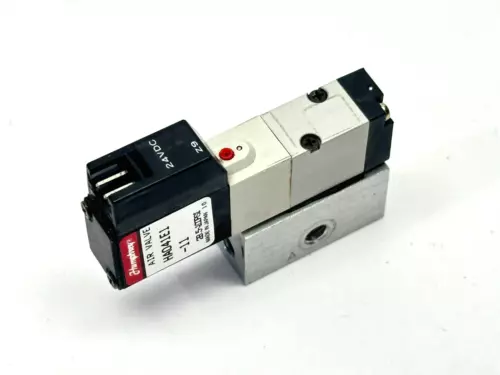 Humphrey HA041E1-11 Pneumatic Air Valve w/ Manifold Block 24VDC