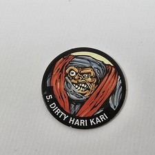 Dirty Hari Kari Ninja In My Pocket Pog Monster In My Pocket Accessory Vintage 5