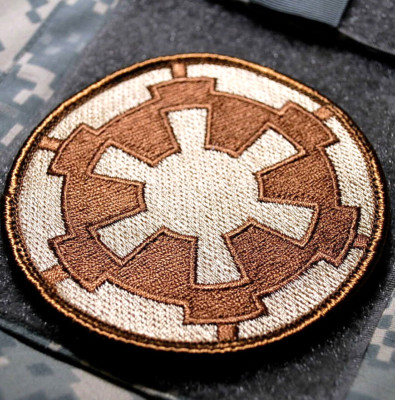 Star Wars Deny-Deceive-Defeat First Imperial Galactic Empire vêlkrö DD Insignia
