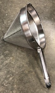 Vollrath 47178 Stainless Steel 12'' China Cap Cone Strainer colander coarse mesh
