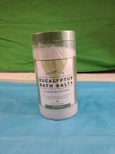 CALILY LIFE DS-BSE-01-ORGANIC DEAD SEA SALT WITH CALMING EUCALYPTUS-32 OZ.