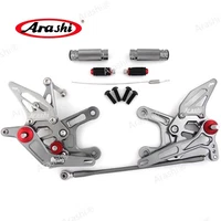 Rearsets Footrest Foot Pegs For Kawasaki Ninja ZX10R 2011 2012 2013 2014 2015 (For: Kawasaki Ninja ZX10R)