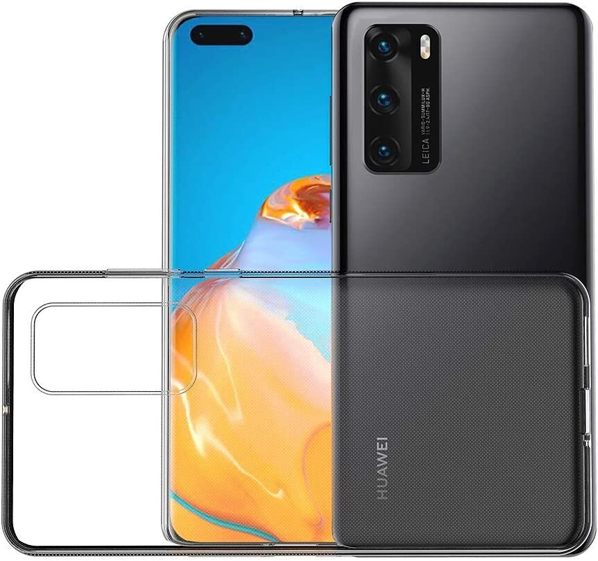 Custodia Protettiva Trasparente In TPU Per Huawei P40 Pro, Antiurto, Morbida E Sottile, Verco - 3