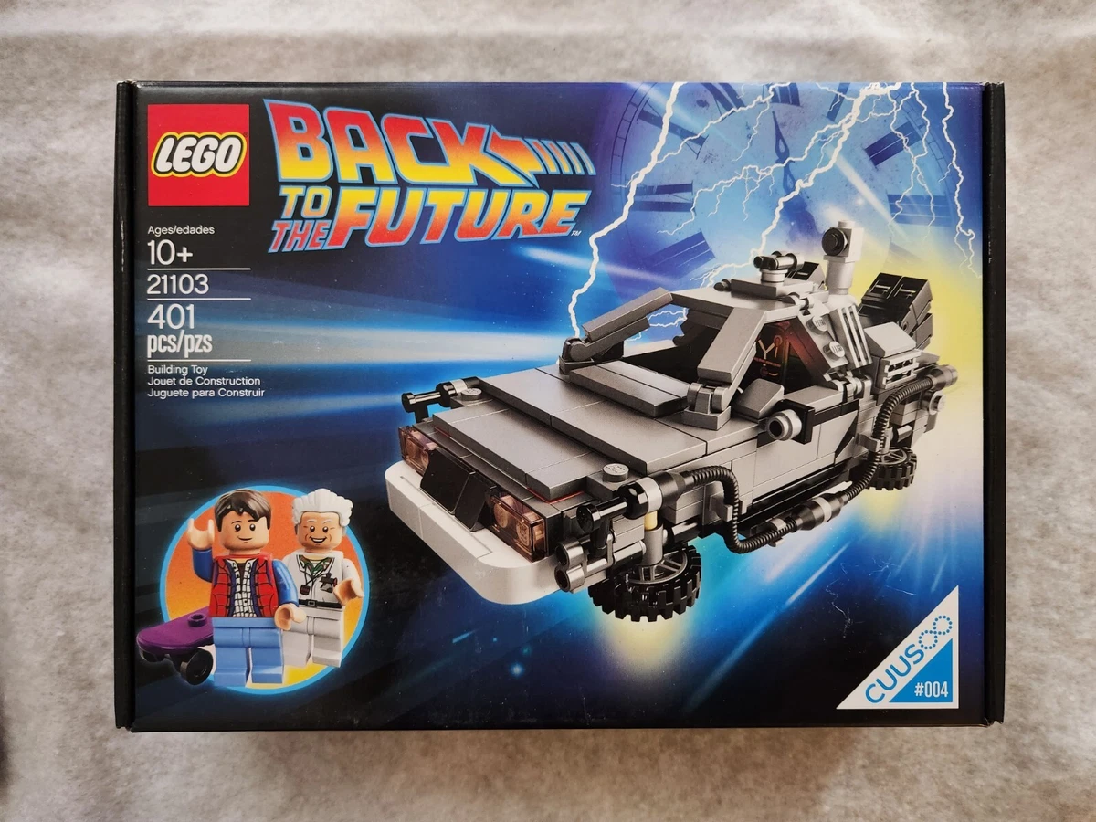 New Sealed LEGO Ideas The DeLorean Time Machine 21103