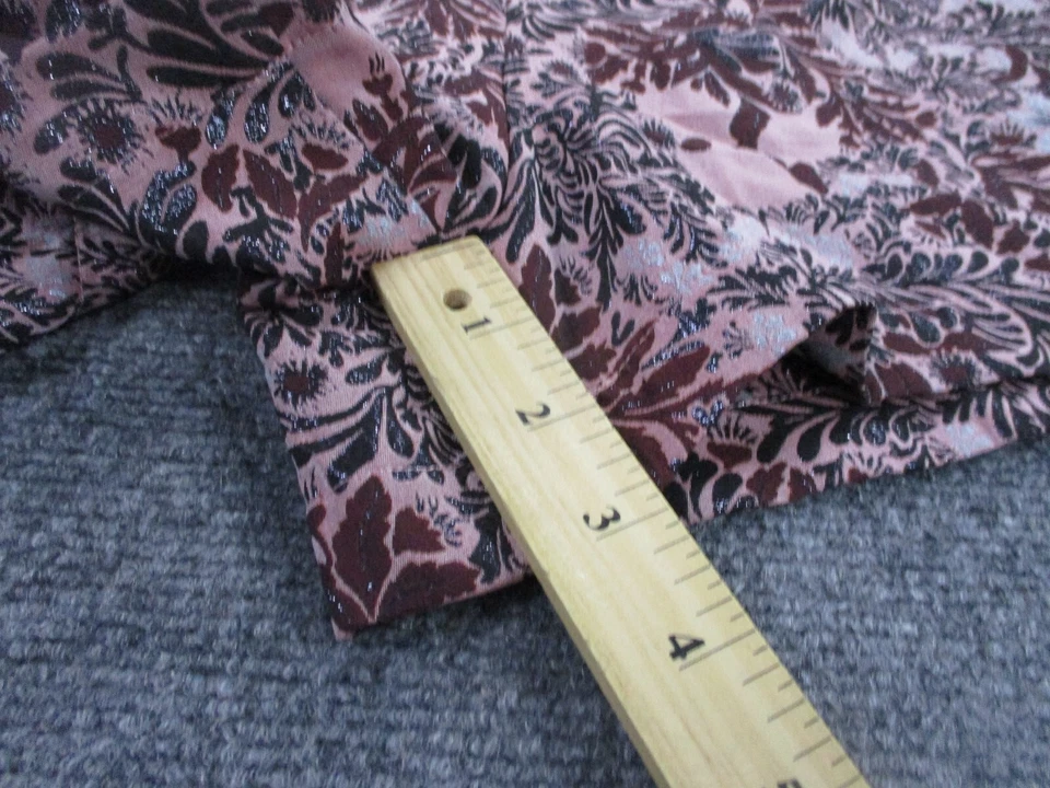 Pantalones Cortos Free People Adulto S Rosa Floral Elastizados Correr Activos Informales Para Mujer Foto 3 de 4