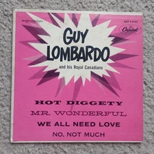 GUY LOMBARDO EAP 1-9132 45 7" POP JAZZ Record Vinyl Capitol EP Records RARE