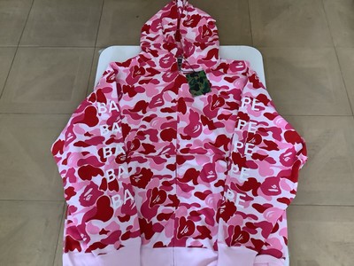 bathing ape pink camo