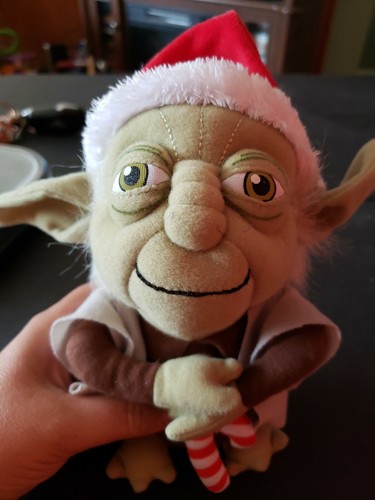 Star Wars Yoda Plush Christmas Santa 