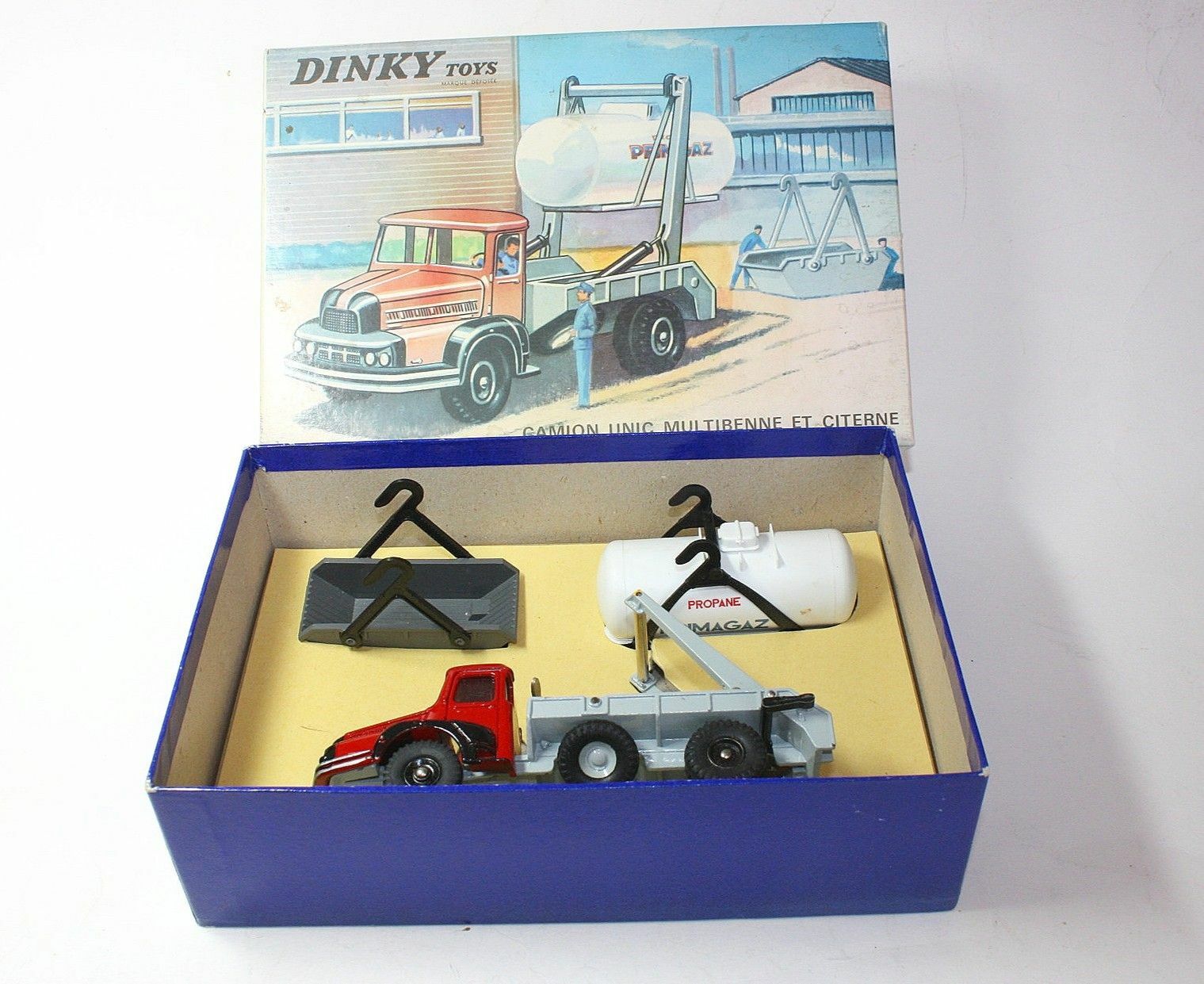 Coffret UNIC Multibenne et citerne DINKY-TOYS Atlas 805 - Collection