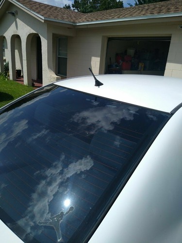 4 inch " Short Black Aluminum Antenna Mast AM/FM for TOYOTA COROLLA 2003-2008 - Picture 8 of 24