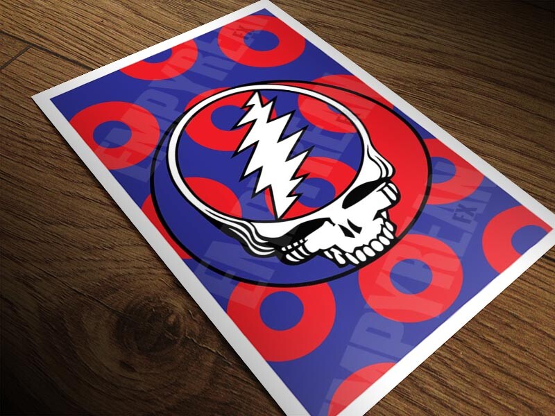 Grateful Dead Phish Steal Your Donuts Poster Poster Art Print | eBay