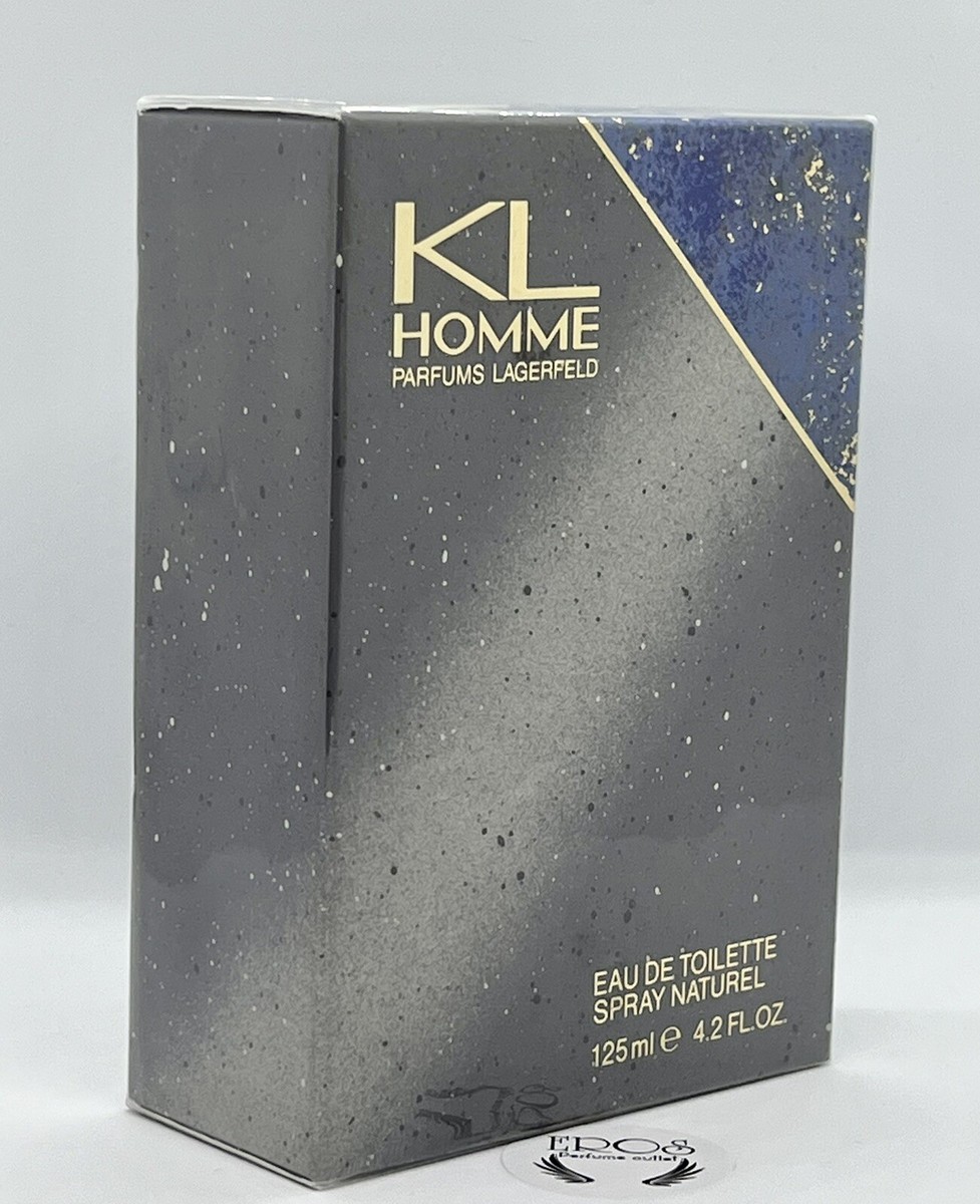 KL Homme Karl Lagerfeld Eau De Toilette 125 ML SPRAY NATUREL RARE