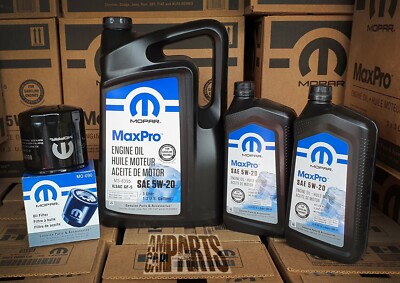 MOPAR 5W20 7L + FILTER MO-090 JEEP GRAND CHEROKEE 4.0 4.7 5.7 2001-2007
