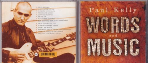 Paul Kelly 1998 cd album - Words and Music - Picture 1 of 1