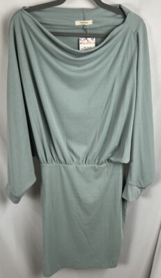 Entro House Of Hart Boutique Women s Dress Size Large Bluish Green
