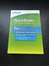 New! INTUIT QUICKBOOKS PRO 2011 FOR WINDOWS FULL RETAIL US VERSION