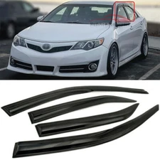 For 2012-2017 Toyota Camry Mugen Style Window Visor Vent Sun Shade Rain Guards
